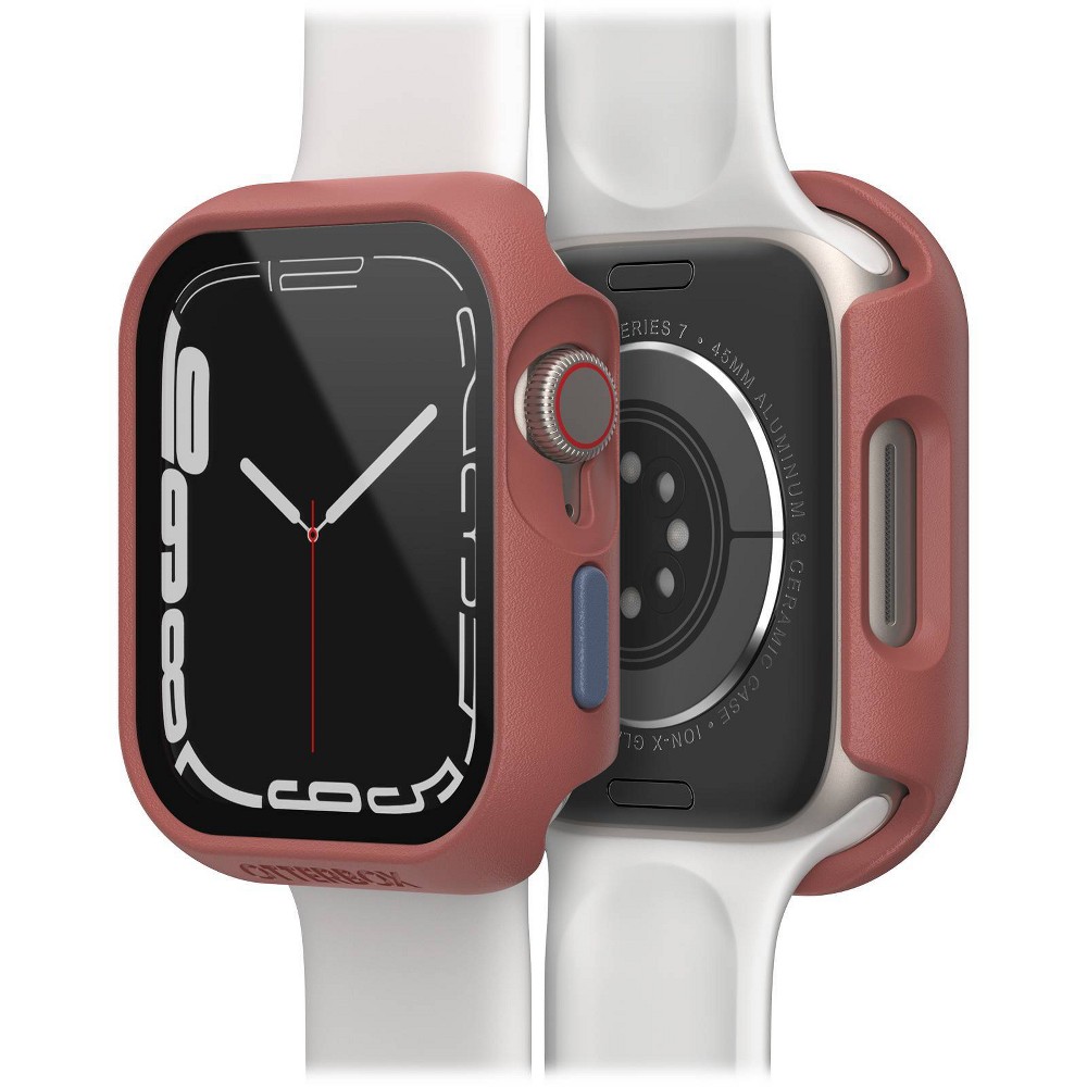 OtterBox Apple Watch Series 9/8/7 45mm Eclipse Bumper with Screen Protection Case - Brick Red