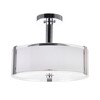 CWI Lighting Lucie 4 Light Drum Shade Chandelier With Chrome Finish - 2 of 4
