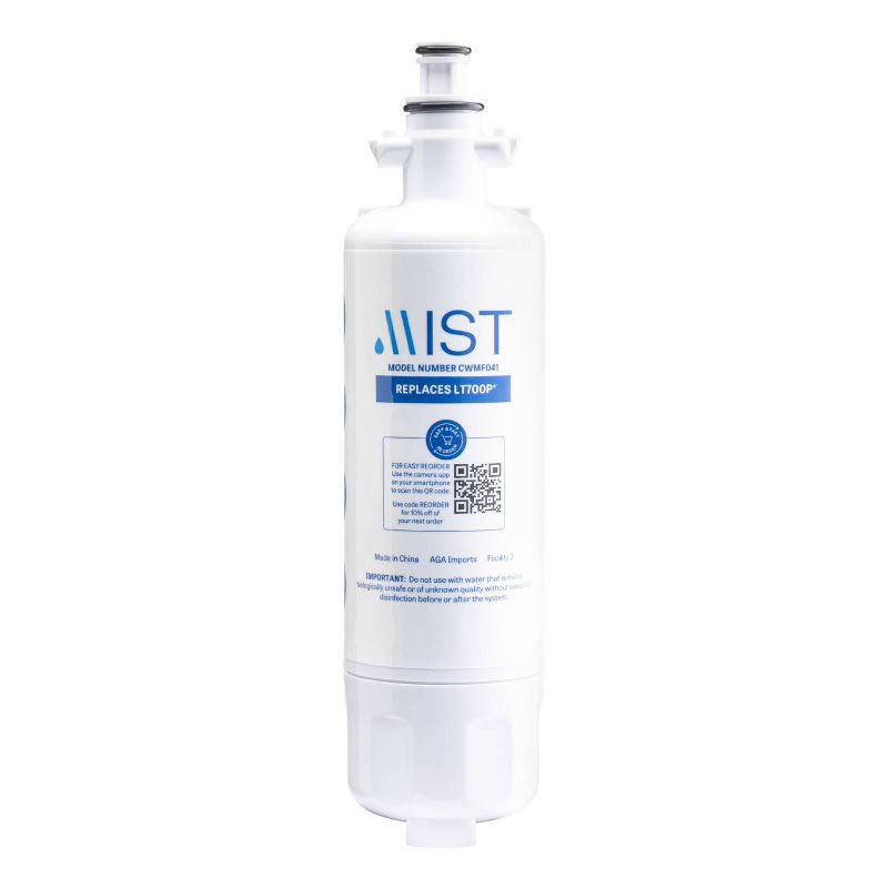 Mist LT700P Replacement for LG LT700P, ADQ36006101, Kenmore 46-9690 Refrigerator Water Filter (2pk), 3 of 6