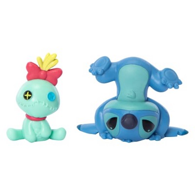 Disney Lilo & Stitch 2-Pack Upside Down Stitch and Scrump Figure Set