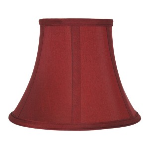 Urbanest Faux Silk Softback Bell Lamp Shade, 5" Top x 9" Bottom x 7" Slant - 1 of 4