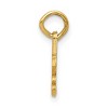 Black Bow Jewelry 14k Yellow Gold I Heart Tennis Script Pendant - 2 of 4
