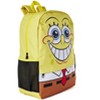 SpongeBob SquarePants Backpack Large Face Character Design Laptop Bag Yellow - 2 of 4