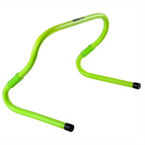 HolaHatha Football and Soccer Training Sports Equipment Speed Agility Hurdle 8 to 11.8 Inch Height Adjustable, Easy Storage, Bright Green - 1 of 4