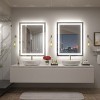 Apmir Super Bright 192 LEDs/m Front LED Lighted Anti-Fog Tempered Glass Bathroom/Vanity Mirror with ETL & 3-Year Warranty - 3 of 4
