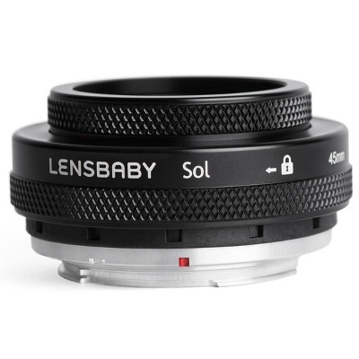  Lensbaby Sol 45, 45mm f/3.5 Lens for Canon EF, Manual Focus 