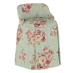 Vanity Chair Manor Floral Sage - Simply Shabby Chic , Manor Floral Green
