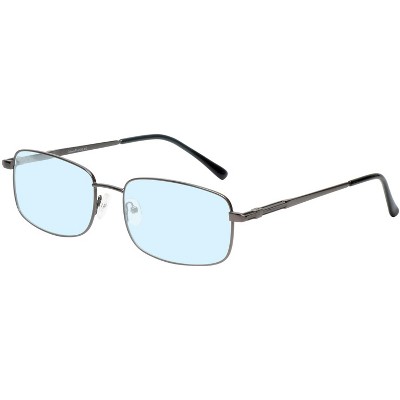 Enhance BIG&TALL EN4106 Men's Blue Light Blocking Designer Eyeglasses Gold 63 mm +0.25 Custom Lens Non-Refundable