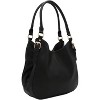 Paaaawaters Lightweight 3 Compartment Faux Leather Medium Hobo Bag - 2 of 4