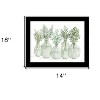 HomeRoots Simply Sage Black Framed Print Wall Art - 3 of 4