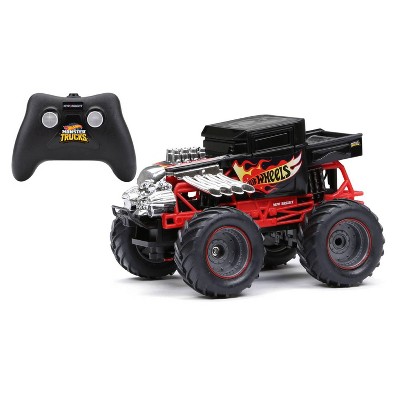 hot wheels remote control monster truck