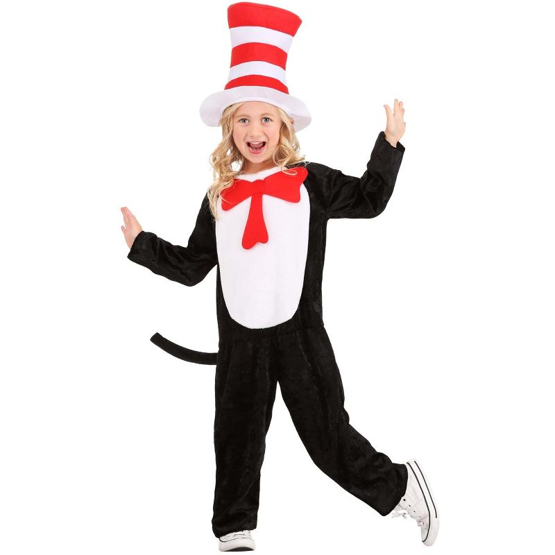 HalloweenCostumes.com Dr. Seuss the Cat in the Hat Costume for Kids., 4 of 10