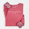 Simply Sage Market Embroidered Made In America 1776 Lightweight Garment Dyed Sweatshirt - 2 of 4