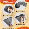 ZACHVO Adjustable Breathable Soft Dog Cone Collar for Post-Surgery Recovery - Stops Licking & Scratching - 2 of 4