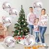 KatchOn, Metallic Silver Balloons - 22 Inch, Pack of 6 | 4D Round Silver Mylar Balloons, Prom Decorations 2025 - 3 of 4