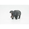 Collectible Wildlife Gifts | Hippo Toy, Hippopotamus, Africa, Museum Quality Rubber Figure, Model, Educational, Animal, Hand Painted, 5" CH121 BB96 - 4 of 4