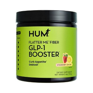 HUM Nutrition Flatter Me Fiber GLP-1 Booster Dietary Supplements - 4oz - 1 of 4