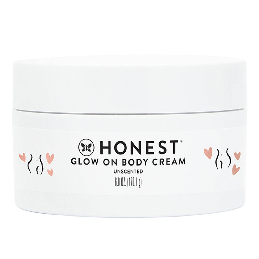 Photos - Cream / Lotion The Honest Company Honest Mama Glow On Body Cream - 6oz