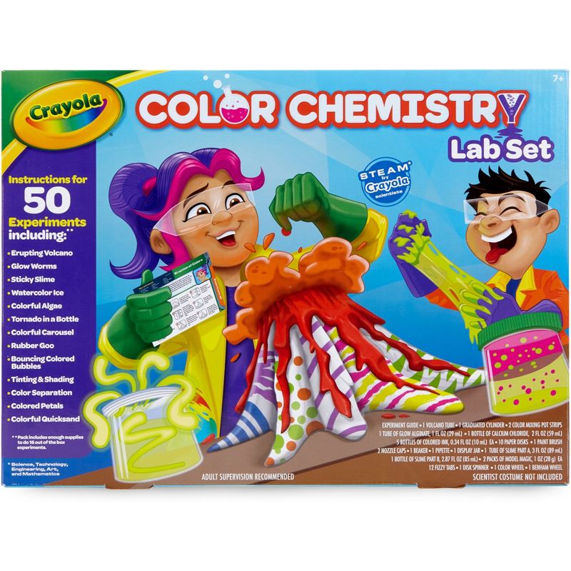 Crayola 43pc Color Chemistry Super Lab Activity Set, 1 of 8