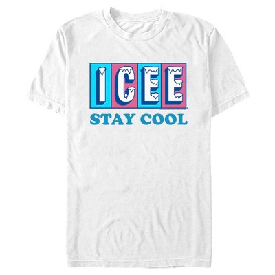 Men's Icee Cool, Delicious And Full Of Fun! T-shirt - Light Blue - 2x Large  : Target