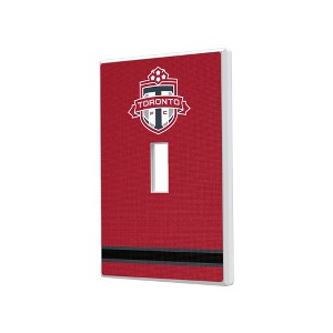 MLS Eastern Conference Teams Stripe Hidden-Screw Light Switch Plate for Single Toggle - 1 of 4