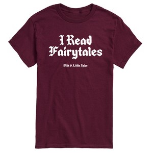 Men's - Instant Message - Read Spice Fairytales Short Sleeve Graphic T-Shirt - 1 of 4