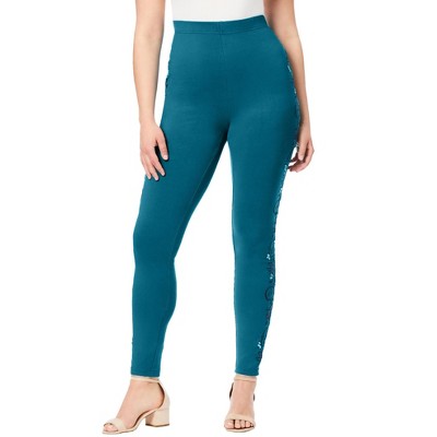 Turquoise leggings shop target