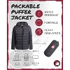 Canada Weather Gear Boys' Puffer Jacket - Lightweight Packable Bubble Coat, Water Resistant Outerwear Jackets for Boys (8-20) - 3 of 4