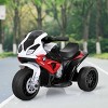 Infans Kids Ride On Motorcycle BMW Licensed 6V Electric 3 Wheels Bicycle w/ Music&Light - 4 of 4