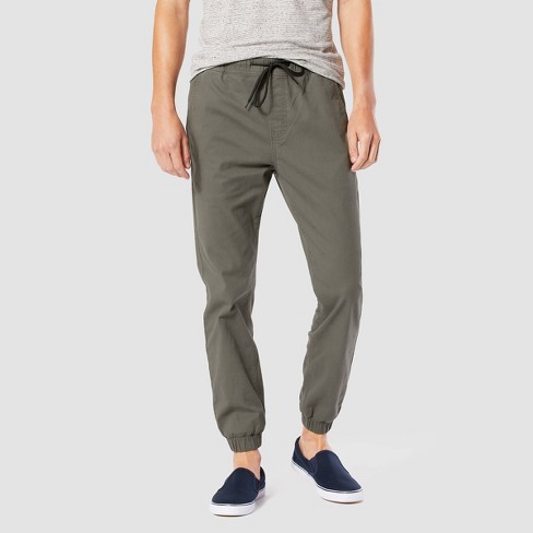 Denizen® From Levi's® Men's Slim Fit Twill Jogger Pants - Green M : Target