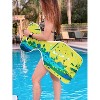 Vos Water Saddle Swimming Pool Float Lounge Seat for Adults & Kids, Made with UV Resistant Foam for Floating, Multicolored Graphic Print (12 Pack) - 4 of 4