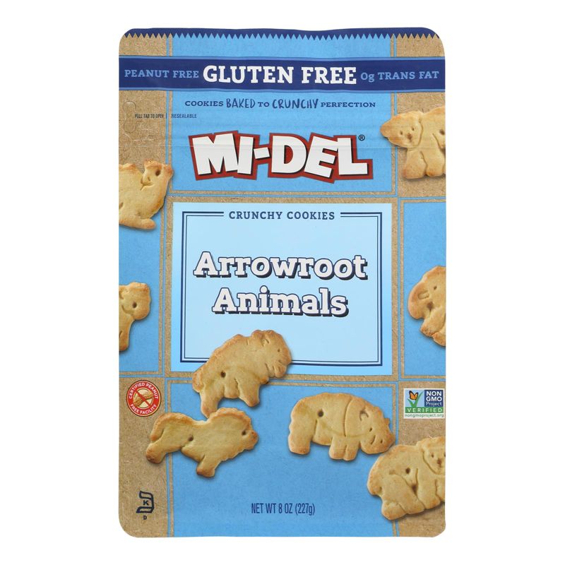 MI-DEL Arrowroot Animal Crunchy Cookies - Case of 8/8 oz, 2 of 6