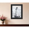 HomeRoots Lighthouse Black Framed Print Wall Art - 2 of 4