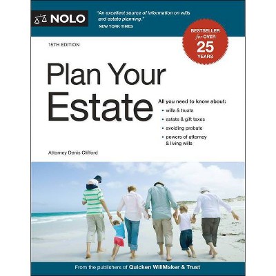 Plan Your Estate - 15th Edition by  Denis Clifford (Paperback)