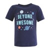 Hudson Baby Infant and Toddler Boy Short Sleeve T-Shirts, Beyond Awesome - 3 of 4