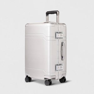 Signature Hardside Trunk Carry On Spinner Suitcase - Open Story™ - 1 of 4