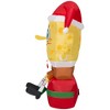 Gemmy Christmas Airblown Inflatable SpongeBob Sitting On Gift Nick, 3.5 ft Tall, Multi - 4 of 4