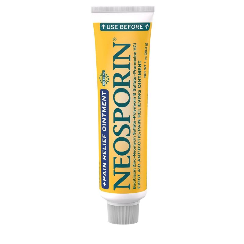 Neosporin Plus Pain Relief Maximum Strength Antibiotic Ointment - 1oz, 3 of 8