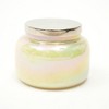 Scented Wax Candle Jar with Lid- Pastel Yellow - 4 of 4