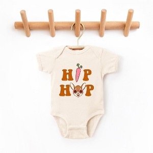 The Juniper Shop Hip Hop Bunny With Glasses Baby Bodysuit - 1 of 2