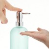 Unique Bargains Durable Cylinder Frosted Soap Dispenser 1 Pc - 3 of 4