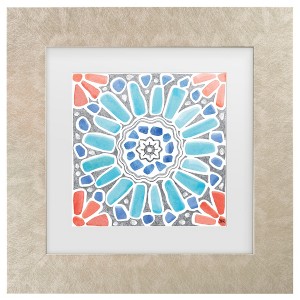 Trademark Fine Art - Beth Grove Coastal Sea Life VII Matted Framed Art - 1 of 4
