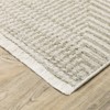 Captiv8e Designs Barcelona Tone on Tone Diamond Beige/Ivory Rug - 3 of 4