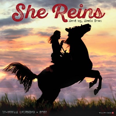 2022 Wall Calendar She Reins - Willow Creek Press