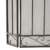 Dorothy Modern Single PanelIron Fire Screen Safety Screen Decorative Scroll Spark Guard Cover-Christopher Knight Home - 3 of 4