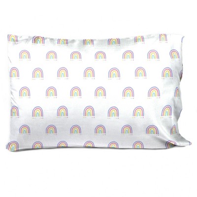 Saturday Park Doodle Rainbow 100% Organic Cotton Pillowcase