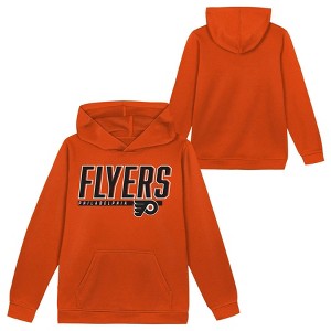 NHL Philadelphia Flyers Boys' Poly Fleece Hooded Sweatshirt - 1 of 3