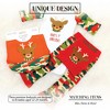 Pavilion Gift Company - Christmas Camo Reindeer - 12-24 Months 3/4 Sleeve Bodysuit - Leotards and Bodysuits - 4 of 4