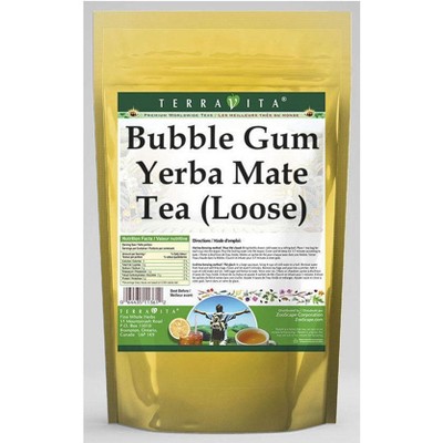 TerraVita Bubble Gum Yerba Mate Tea (Loose) (8 oz, ZIN: 547848, 1-Pack)
