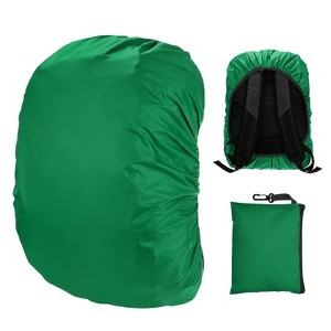 Unique Bargains Waterproof Backpack Rain Cover with A Carry Pouch for Hiking/Biking 1 Pc - 1 of 4